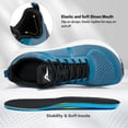 thumbnail image 5 of MeMoride Men's Wide Toe Walking Shoes Non Slip Casual Athletic Trail Running Sneakers, 5 of 6