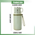 thumbnail image 3 of WOAHU Kitchen Cup,Two-In-One Thermos Flask,Insulated Drinkware Bottles Portable Leakproof Large Capacity Coffee Bottles For Travel School, 3 of 6