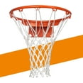 thumbnail image 1 of FrostHike Basketball Nets. Professional Heavy Duty Basketball Nets Replacement All Weather Anti Whip for Indoor and Outdoor. Fits Standard Indoor or Outdoor Rims - 12 Loops, 1 of 5