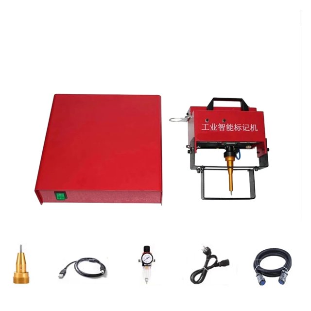 Portable Metal Pneumatic Dot Peen Marking Machine For VIN Code(100*20mm) Frame Marking Machine Chassis Number ,Long Lasting