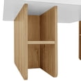 thumbnail image 5 of NEW Set of 2 Nesting Coffee Tables Farmhouse,Rectangle Coffee Table Living Room,Wood Finish Coffee Table Set, Small Coffee Tables, Sofa Side Table for Living Room, 5 of 10