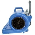 thumbnail image 1 of Séchoir à Tapis à 3 Vitesses, Souffleur d'Air pour Plancher, Ventilateur de Séchage avec Poignée et Roue 220 V Bleu, 1 of 6