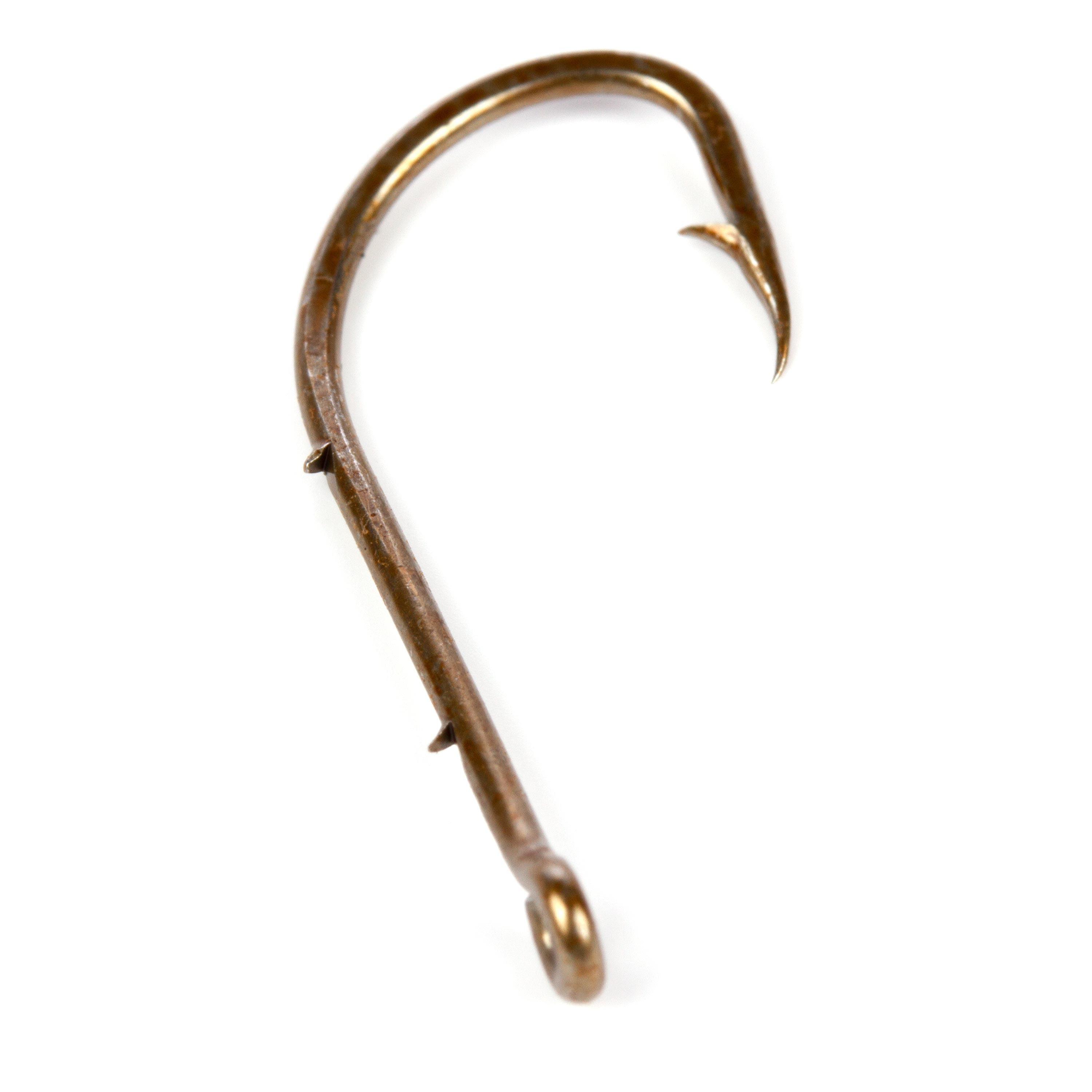 Turrall Hooks Grub Bronze Size #10 Trout & Grayling Fly Tying Hooks