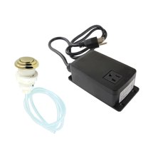 Kingston Brass KATSK312 Gourmetier Single Outlet Garbage Disposal Air Switch Kit, Polished Brass