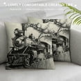 thumbnail image 3 of Chilfamy Pillow, Decor Pillow Covers Pillow Cushion, Themed Room Decor, Gifts for Lovers, Gifts for Men, Decor Cushion Cover for Sofa 12x12in, 3 of 5