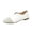 White, variant on Willtoo Slip On Flats Shoes for Women Comfortable Round Toe V Cut Casual Ballet Flats Soft Walking Shoes Lightweight Breathable Shoes