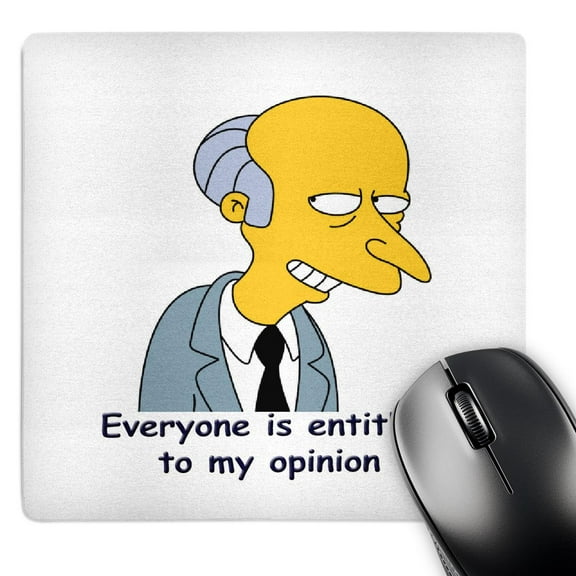 3dRose, Everyone is entitled to my opinion, MousePad
