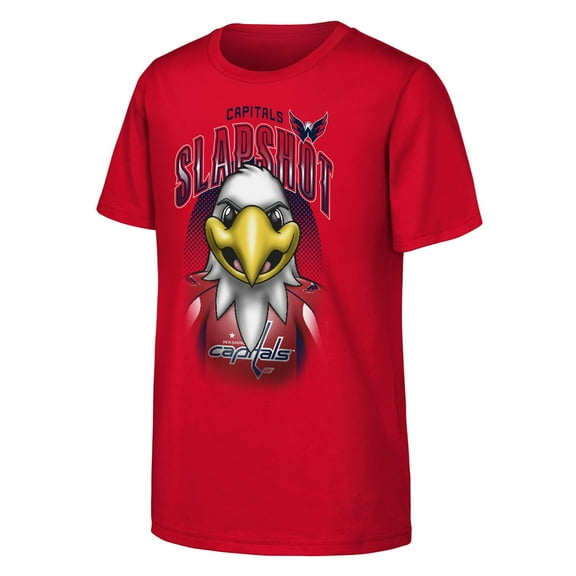 Youth Outerstuff  Red Washington Capitals Mascot Highlight T-Shirt