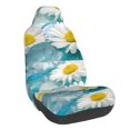 thumbnail image 1 of Fotbe Daisy Flowers Funda para Asiento de Auto con Estampado – Impermeable y Antisudor – Ajuste Universal, Lavable a Máquina, Antideslizante (1 Pieza), 1 of 5