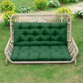 thumbnail image 3 of YEERSWAG 42"x40"x4.5" Dark Green Outdoor Bench Cushion, Loveseat Cushion for Patio Garden, 3 of 9