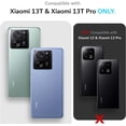 thumbnail image 2 of TUDIA MergeGrip Xiaomi 13T Case / Xiaomi 13T Pro Case Heavy Duty Cover - Matte Black, 2 of 7
