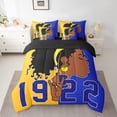 thumbnail image 2 of Castle Fairy Teens Black Girl Twin Bedding Sets,Romantic Fashion Bedding Comforter Set, 2 of 8