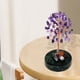 thumbnail image 4 of Figuras de adorno para árbol, decoración artesanal, decoración de mesa, centros de mesa Violeta, 4 of 7