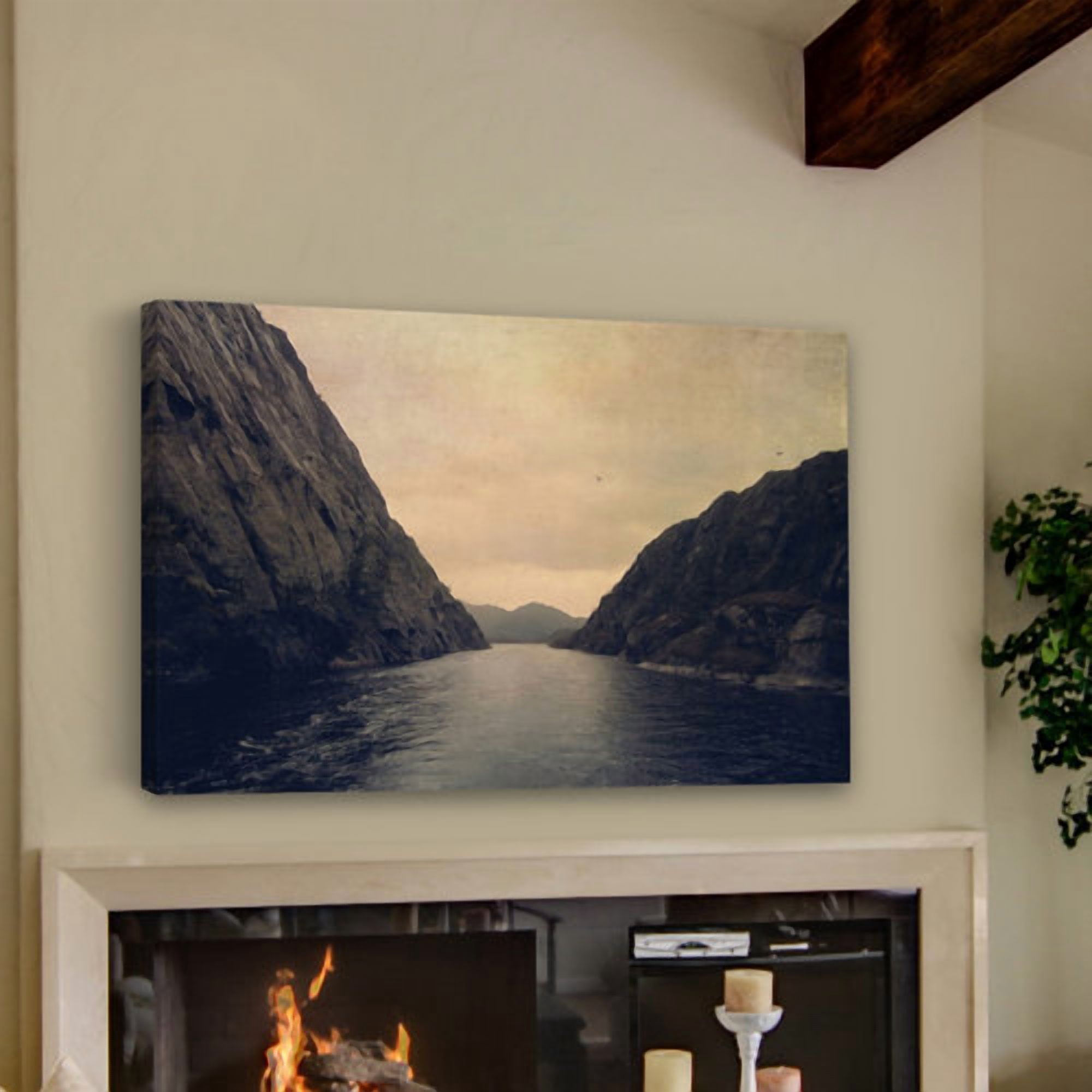 Marmont Hill "Follow Your Heart" by Ingrid Beddoes Painting Print on Wrapped Canvas