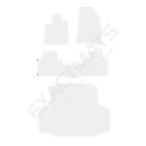 ExactMats - Premium Clear Overlay Floor Mats, Made In USA - Fits Honda Accord 2018-2022 / 2 Front, Uni-Rear & Cargo (Seats Up) Trunk Mats