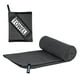 thumbnail image 5 of Toalla de secado rápido, toalla de gimnasio plegable transpirable para deportes domésticos en interiores Gris oscuro, 5 of 8