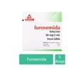 thumbnail image 1 of Furosemida 20 mg Solucio?n Inyectable Caja Con 5 Ampolletas, 1 of 3