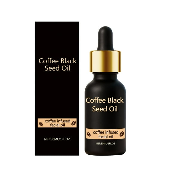 HHBEAUTY Skin Care Coffee Oil, CoffeeOil for Skin, Coffee Black Seed Oil, Organic FaceOil Infused with Coffees, Soften Fine Lines and Wrinkles, Suitable For All Skin Types