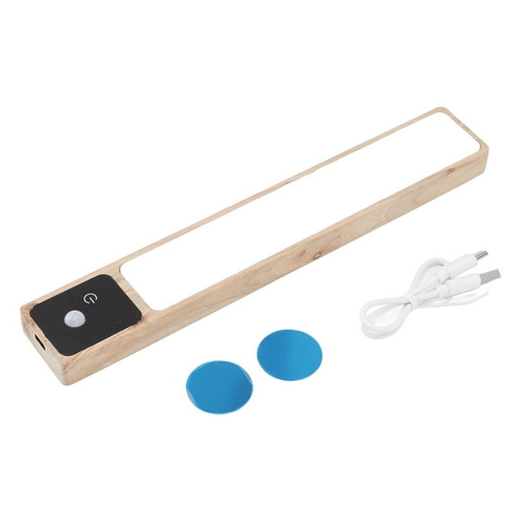 ZOUSSIQI Closet Lights Magnetic Camphor Wood Human Body Induction Wireless Dimming LED Night Light for Wardrobe JU316-10417