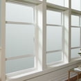 thumbnail image 5 of DKTIE 17.7" x 78.7" Reeded Glass Window Privacy Film, Frosted Window Vinyl, Day and Night Privacy UV Blocking Window Film with Installation Tools for Home Office, 5 of 8