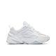thumbnail image 4 of Zapatillas clásicas M2K Tekno blancas de platino puro, unisex, cómodas, de suela gruesa, estilo retro, informales, de caña baja, 4 of 4