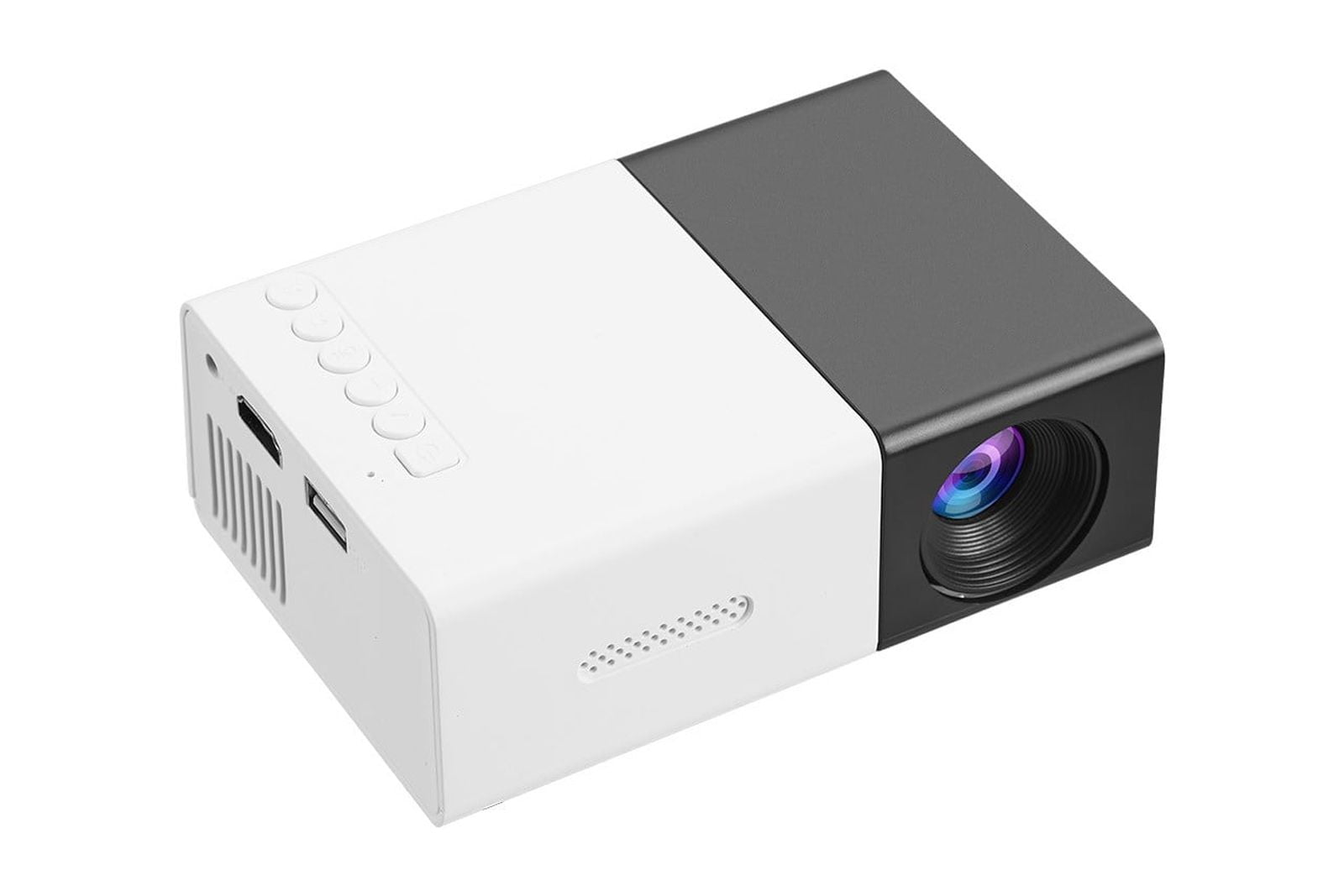 Mini Portable Projector, Outdoor/Indoor Automatic Projector, Compact Movie Projector, Home Theater Projector, Small Projector for Travel, LED Projector for Movies