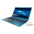 thumbnail image 3 of Gateway 15.6" Ultra Slim Notebook, FHD, Intel® Core™ i3-1115G4, Dual Core, 8GB Memory, 256GB SSD, Tuned by THX™, 1.0MP Webcam, HDMI, Fingerprint Scanner, Cortana, Windows 10 Home, Blue, 3 of 14