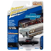 Johnny Lightning Jlcg027 Classic Gold Ver B 1962 Chevy Bel Air Tuxedo Black