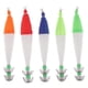 thumbnail image 1 of 5 Unids Luminous Squid Jigs Hook Señuelos De Pesca Calamar Cebo Jig Hook 5 Color, 1 of 7