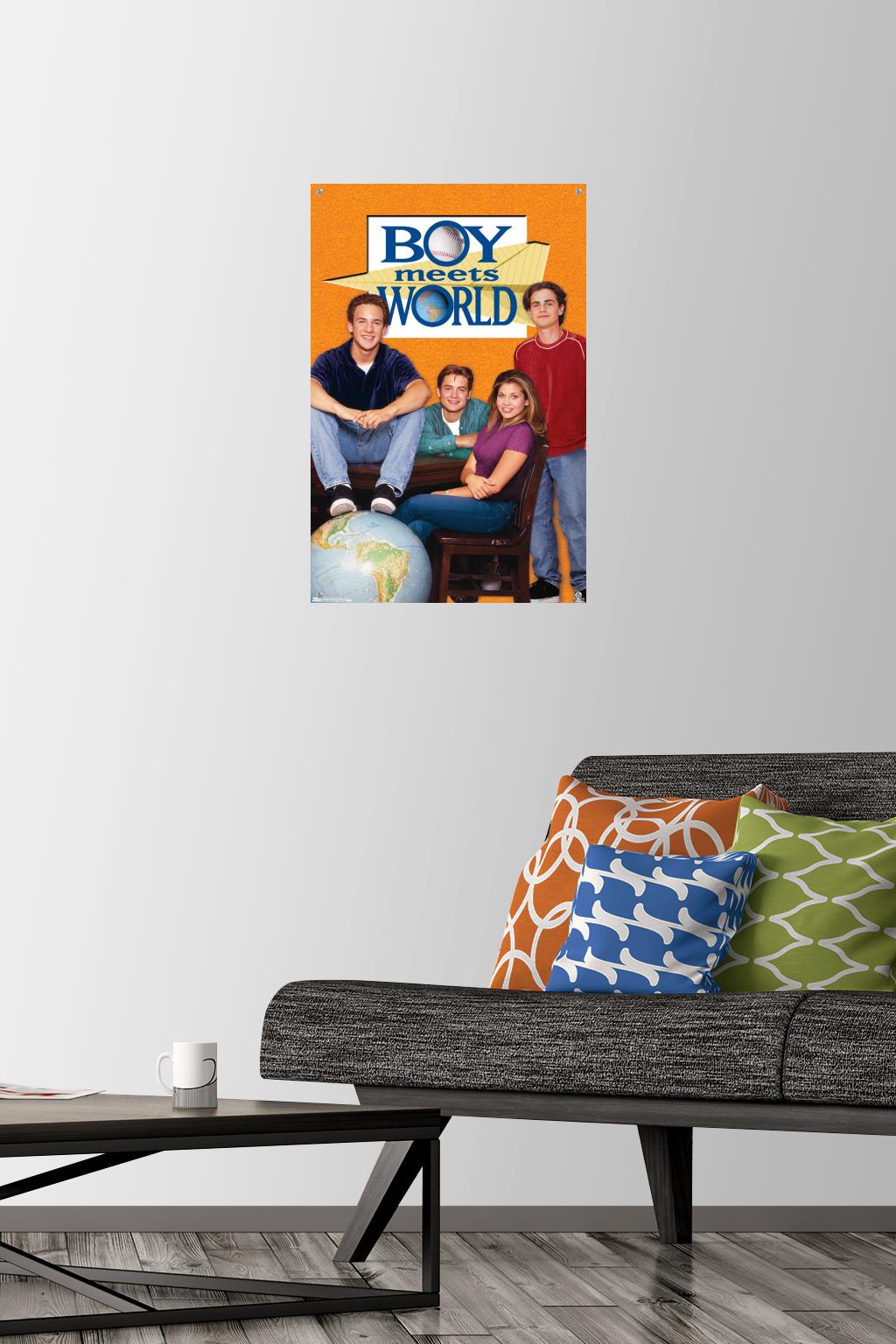 Boy Meets World - One Sheet Wall Poster with Pushpins, 14.725" x 22.375"