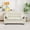 Beige, variant on 54" Plush Corduroy Sleeper Loveseat Couch, Pull-Out Couch Bed with flexible conversion design, Convertible Loveseat Sofa Bed with modular layout for living room, Black
