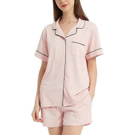 

Hometimes Womens Pajamas Set Floral Printed Pajamas for Women Soft and Silky Sleepwear