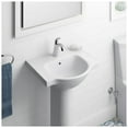 thumbnail image 2 of Kohler K-5247-1 Veer 21" Pedestal Bathroom Sink - Black, 2 of 3
