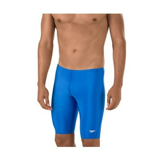 Speedo Men's Pro Lt Jammer Swimsuit in Blue Size 22 - Walmart.com ...