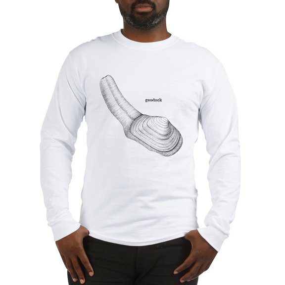 CafePress - Geoduck Long Sleeve T Shirt - Unisex Cotton Long Sleeve T-Shirt