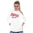 thumbnail image 3 of Xmas Classic Christmas Merry Mood Long Sleeve TShirt Men Women Brisco Brands S, 3 of 6