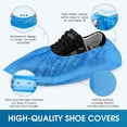 thumbnail image 3 of EcoNesxp Disposable waterproof and non-slip shoe covers Disposable waterproof and non-slip shoe covers Disposable waterproof and non-slip shoe covers 100 100 Disposable shoe covers, 3 of 5
