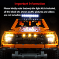 thumbnail image 4 of i Kito à DEL pour Lego 42126 Light Kit, Éclairage pour Lego Technic Ford f-150 Raptor, 4 of 6
