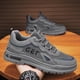 thumbnail image 3 of Zapatillas de deporte para hombre, Zapatos informales transpirables para hombre, moda para exteriores, calzado deportivo para monopatín, zapatillas de tenis con cordones para hombre, 3 of 5