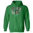 thumbnail image 1 of Sudadera con capucha Cup & Branch Tributo a Ronaldo Verde XL, 1 of 1