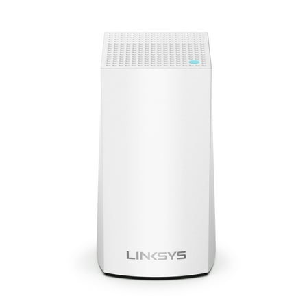Linksys Velop Dual Band Intelligent Mesh Wi-Fi System, White, 1 Pack (AC1200)