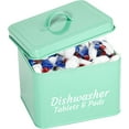 thumbnail image 1 of baomifa-Webake Dishwasher Pod Holder Tablet Container, Farmhouse Metal Dishwasher Pods Container with Lid for Kitchen Organization and Storage, 1 of 4