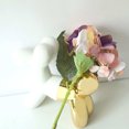 thumbnail image 3 of Cateissary Flores artificiales de 35cm, flor de PU, ramo de tallo largo único, hermosa flor de simulación para la decoración de la boda del hogar Flores artificiales 4 Cateissary HA6562-04B, 3 of 6
