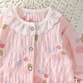 thumbnail image 4 of JUMEYU Tween Pajamas Girls Pajamas Set Sleepwear Toddler Long Sleeve Jammies Kids Sleepwear Size 10-11 (Pink,10-11 Years), 4 of 4