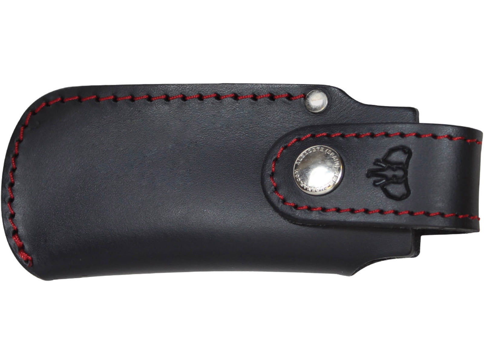 Cudeman 384 Quality Folding Knife, 10 cm, Bohler N-690Co, Black Micarta w/ Red L