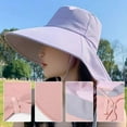 thumbnail image 3 of Summer Hats Women Outdoor UV Protection Sun Hot I6, 3 of 8