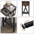 thumbnail image 5 of VECELO Modern Nightstand, Set of 2, Gray, 5 of 10