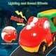 thumbnail image 2 of Carro de juguete Nicmore Dinosaur Truck para niños de 2 a 5 años con portabebé, 2 of 7