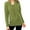 Green, variant on Autumn Female Loose Blouse Women Knitted Solid Color Deep V Neck Two Piece Long Sleeve Sweater Blouse Long Sleeve Tops