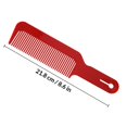 thumbnail image 2 of unbranded 3Ud Peines Portátiles Rojo Para Estilismo Con Ergonómico Antiestático De Plástico, 2 of 6